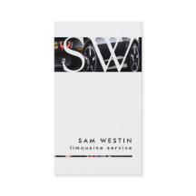 Limo Service Transport Bold Rand Monogram