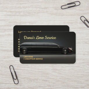 Limo Service Visitkort
