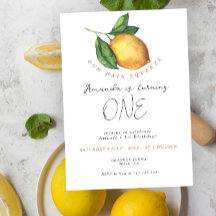 Limonad citrus citron 1-årsfest