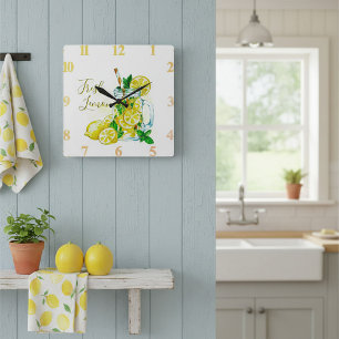 limonad fyrkantig klocka