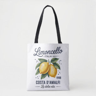 Limoncello Costa d'Amalfi La Dolce Vita-handväskan Tygkasse