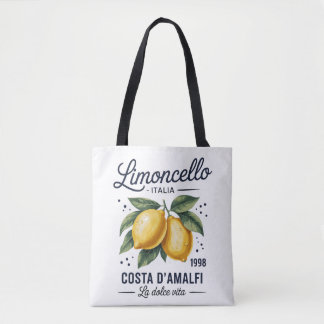 Limoncello Costa d'Amalfi La Dolce Vita-handväskan Tygkasse