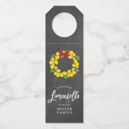 Limoncello flaskamärkre, citronkran