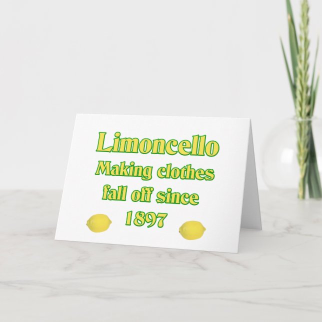 Limoncello Helgkort (Framsida)
