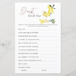 Limoncello Hitta Möhippan Game