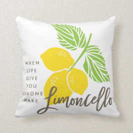 Limoncello kudder, när liv ger dig citroner kudde