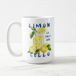 Limoncello La Dolce Vita Italien Älskare Kaffemugg