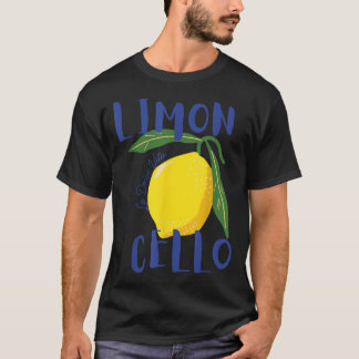 Limoncello La Dolce Vita Italienska Lemon T Shirt