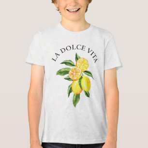 Limoncello La Dolce Vita Italienska Lemon T Shirt
