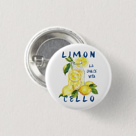 Limoncello La Dolce Vita Souvenir Italien Älskare Knapp