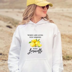 Limoncello Lemons för moderna penselskript T Shirt