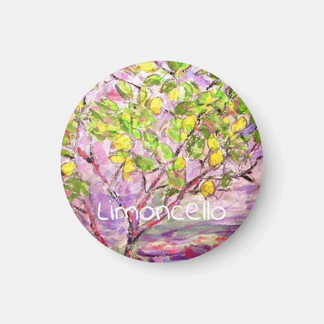 Limoncello Magnet (Framsidan)