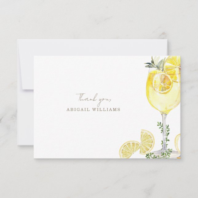 Limoncello Möhippa Tack Kort (Framsida)