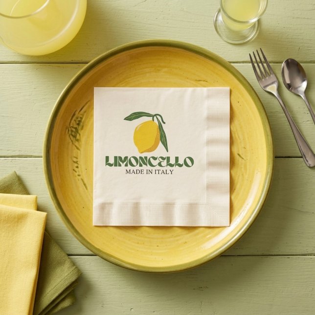 Limoncello Pappersservett (Skapare uppladdad)