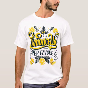 Limoncello Per Favore Sorrento Italien Lemons Amal T Shirt