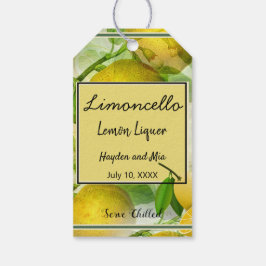 Limoncello Personlig Presentetikett