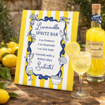 Limoncello Spritz Bar Gul Rand La Dolce Vita