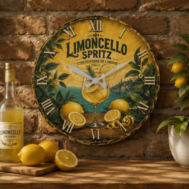  Limoncello Spritz Italian  Stor Klocka (Skapare uppladdad)