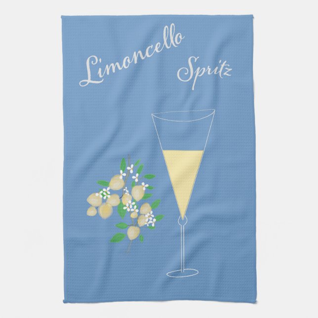 Limoncello Spritz Tea Towel Kökshandduk (Vertikal)