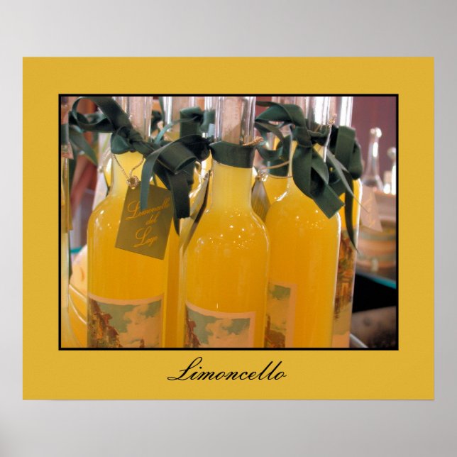 Limoncello (storlek standardutskrift) poster (Framsidan)