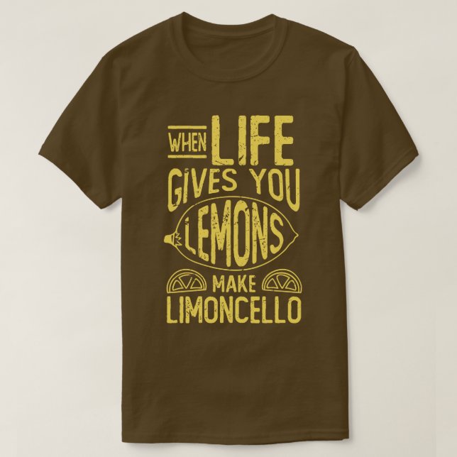 Limoncello T Shirt (Design framsida)