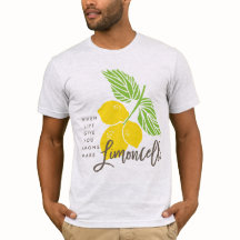 Limoncello T shirt, när ge är du citroner