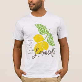 Limoncello T shirt, när ge är du citroner Shirt
