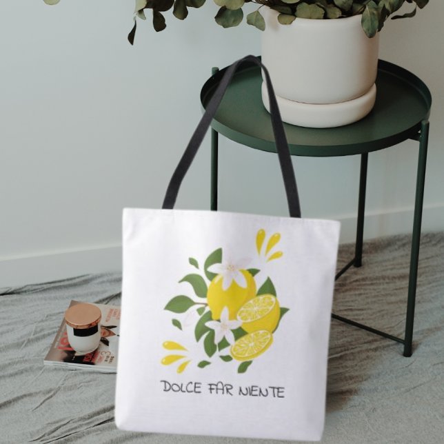 LIMONCELLO TOTE TYGKASSE (Skapare uppladdad)