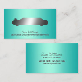Limousine Limo Service Visitkort