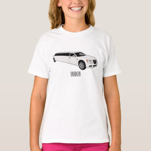 Limousine seriefigurer illustration t shirt