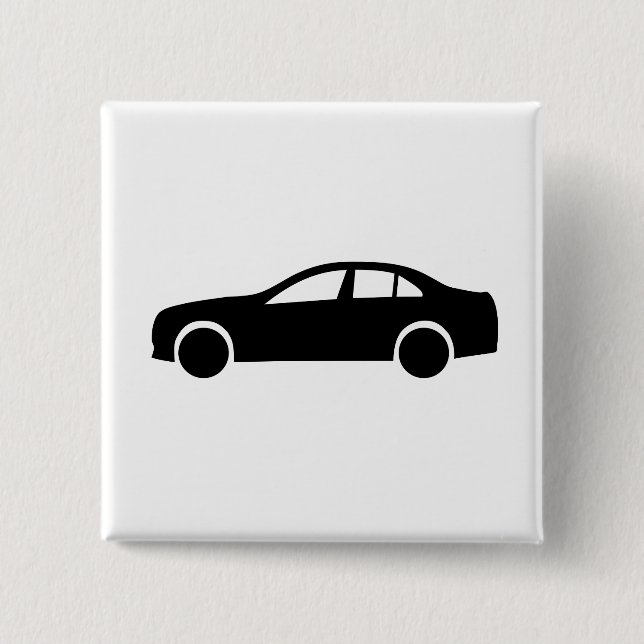 Limousine Silhouette Knapp (Framsida)