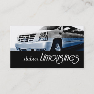 Limousiner, Limo Services, Affärskort av drivruti Visitkort