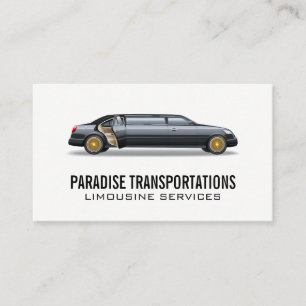 Limousinetjänster Visitkort