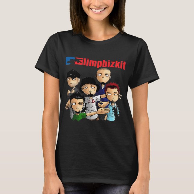 Limp Bizkit Band Coola T Shirt (Framsida)