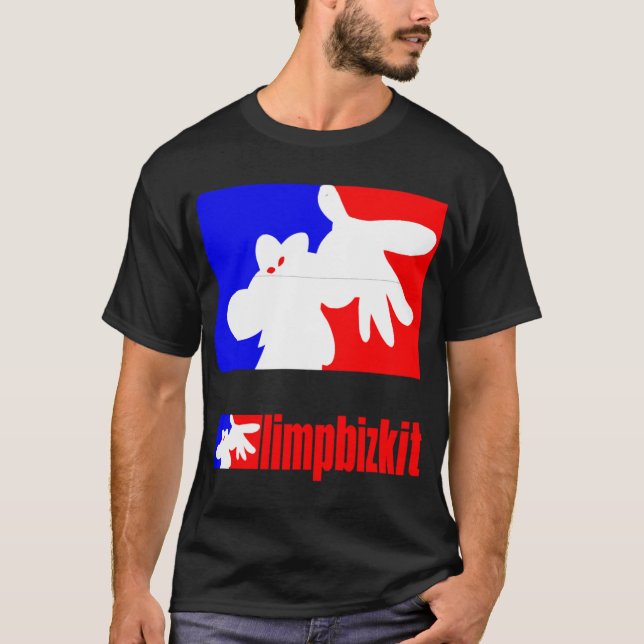 limp bizkit-logotyp t shirt (Framsida)