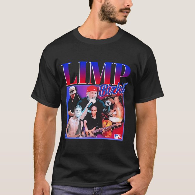 Limp Bizkit Retro T Shirt (Framsida)