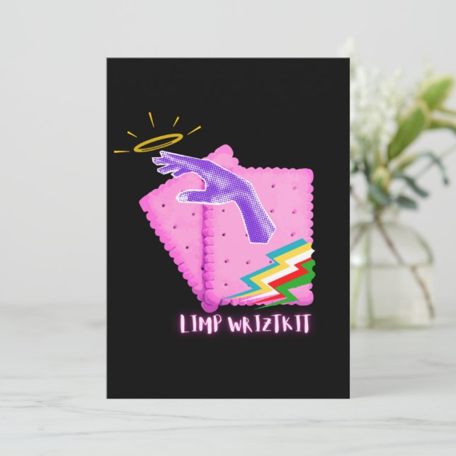 Limp Wrizket Inbjudningar (Stående Fram)