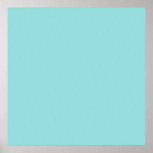 Limpet Snäcka Blue Färg Background Robin Egg Blue Poster