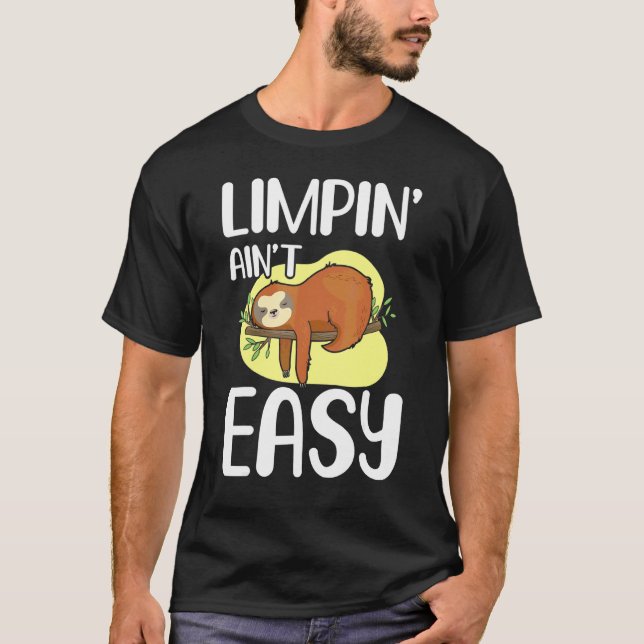 Limpin Ain't Easy  Benbrott 1 T Shirt (Framsida)