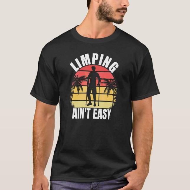 Limpin Ain't Easy  Benbrott 7 T Shirt (Framsida)