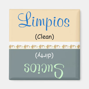 Limpios /Sucios diskare/Lavaplatos magnet
