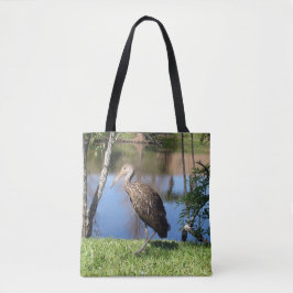 Limpkin - Wildlife-foto - Tote Bag Tygkasse