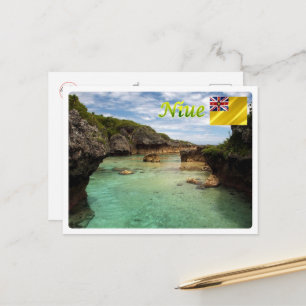 Limu Pools - Niue - Vykort