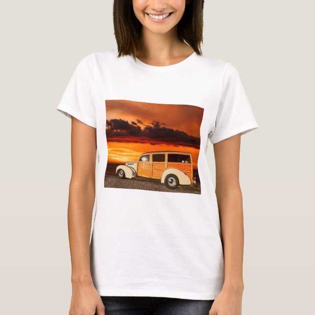 LIN56 solbränd Woody.tif T Shirt (Framsida)