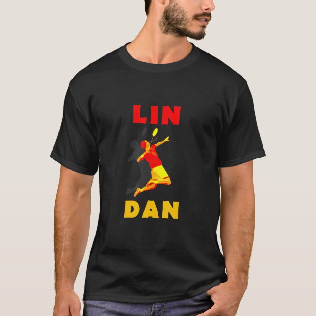 Lin Dan Badminton Tee (Framsida)