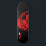 Lina Red Mini Skateboard Bräda 18,5 Cm<br><div class="desc">Designed by Japanese artist</div>