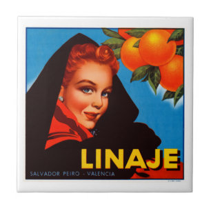 Linaje citrus kakelplatta