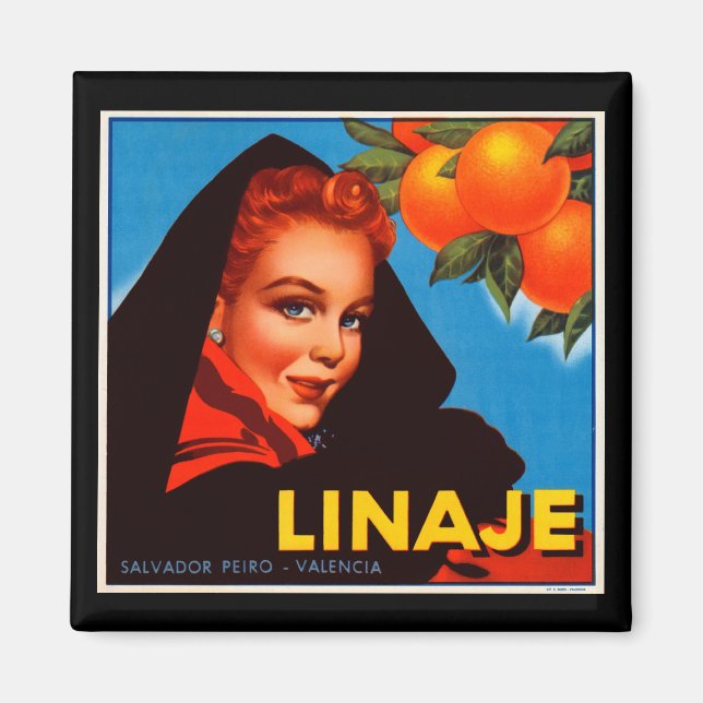 Linaje Citrus Magnet (Framsidan)