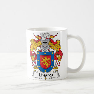 Linares familjvapensköld kaffemugg