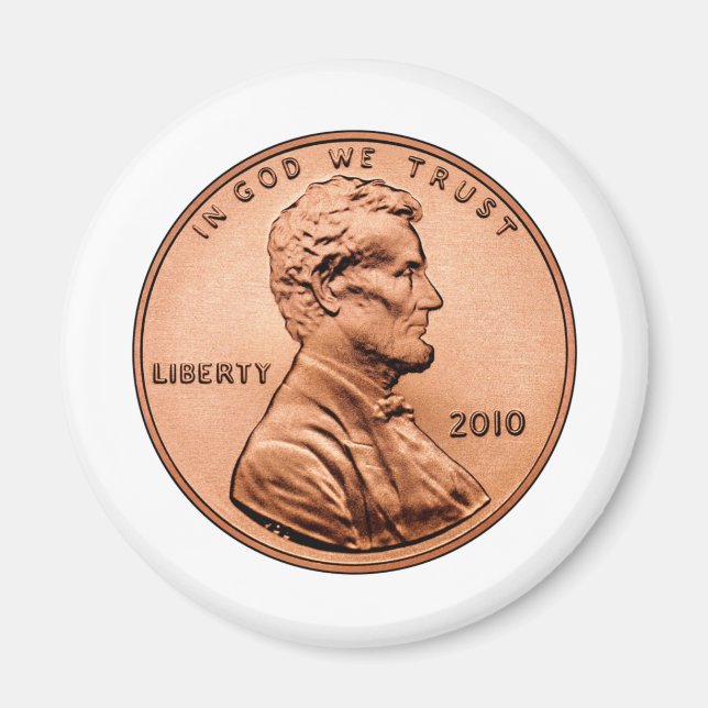 LINCOL PENNY MAGNET (Framsidan)